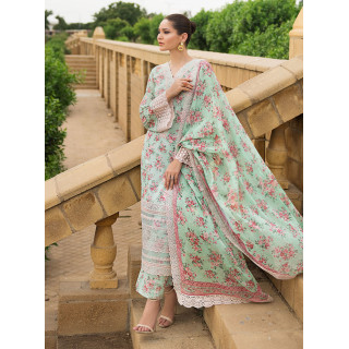 Zainab Chottani Luxury Lawn Unstitched Collection-2023-6A